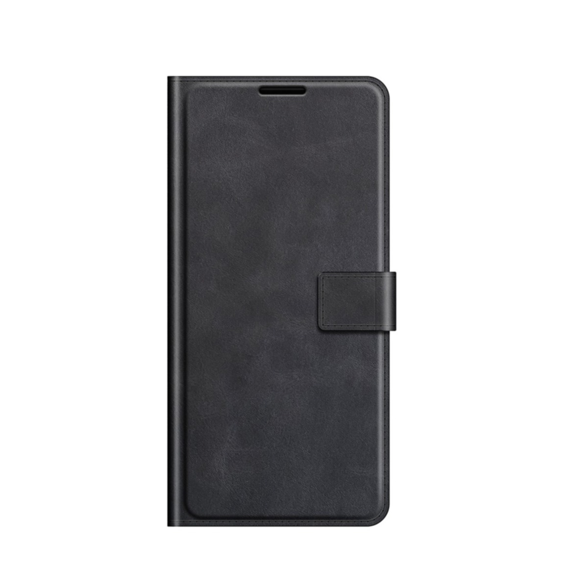 Image of iPhone 13 Pro Vintage Leder Tasche Flip Cover mit Kartenfächer - Schwarz bei Apfelkiste.ch