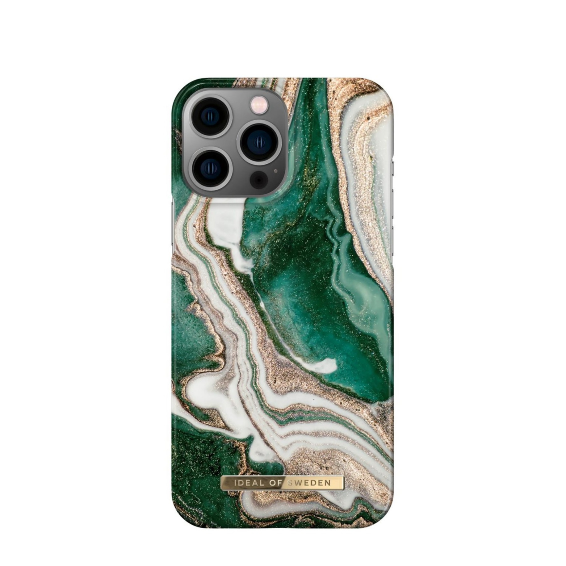 Image of iDeal of Sweden - iPhone 13 Pro Max Hardcase Hülle (IDFCAW18-I2167-98) - Golden Jade Marble bei Apfelkiste.ch