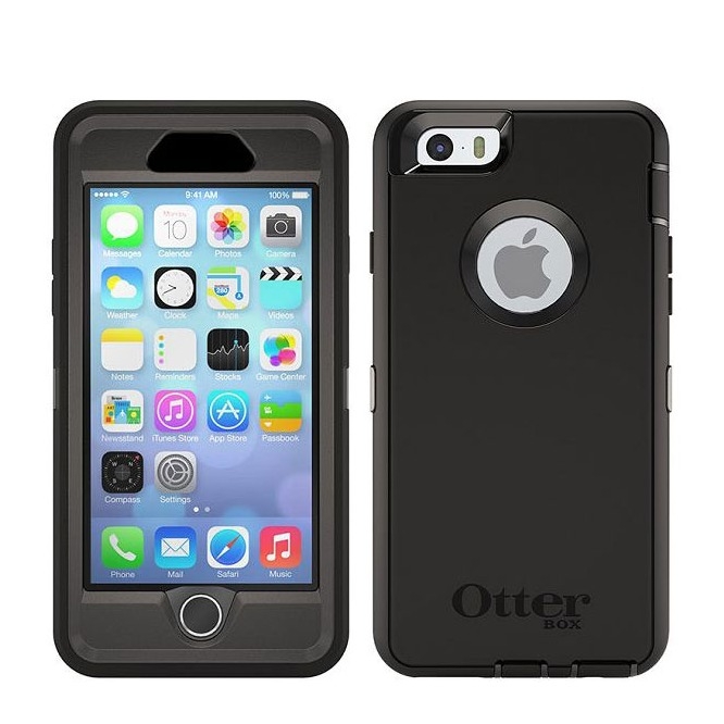 Image of Otterbox - iPhone 6 Plus / 6S Plus Outdoor Schutz Hülle Defender Series + Holster (77-52236) - Schwarz bei Apfelkiste.ch
