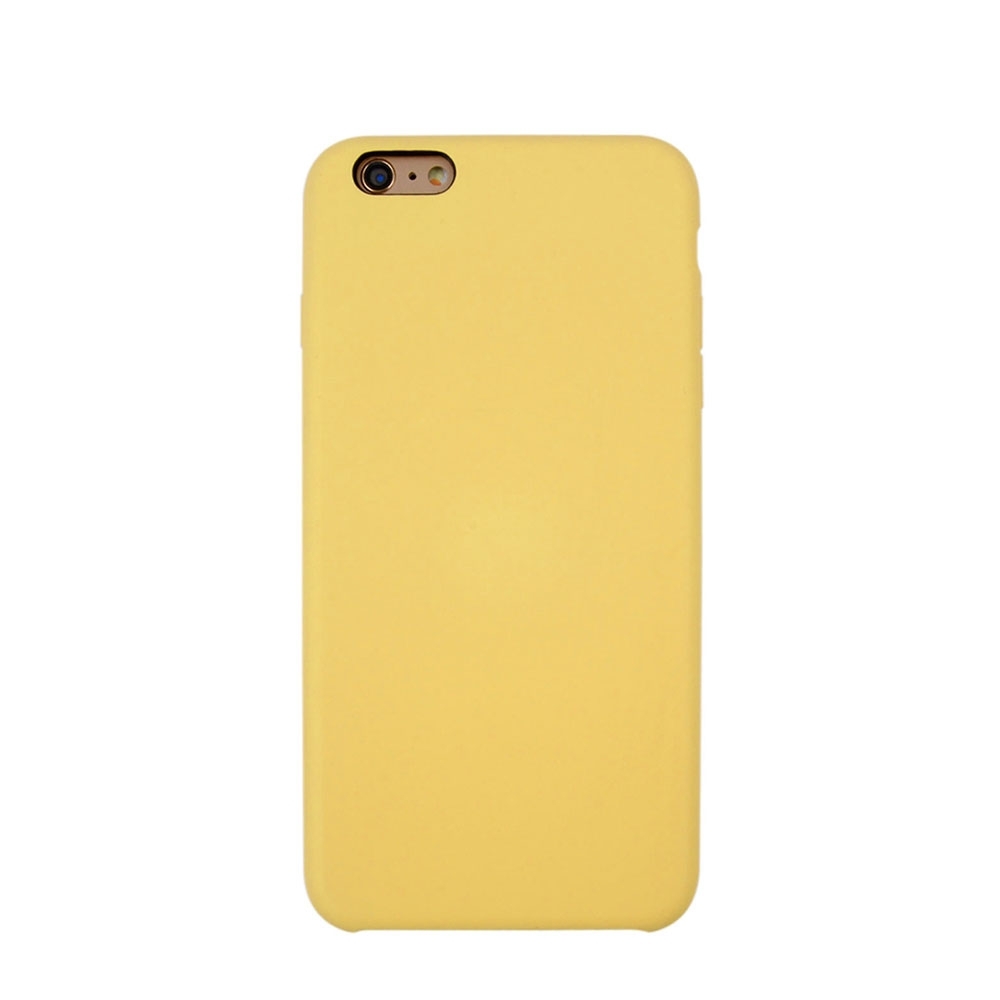 Image of iPhone 6s / 6 Silikon Case Hülle - Gelb (Canary Yellow) bei Apfelkiste.ch