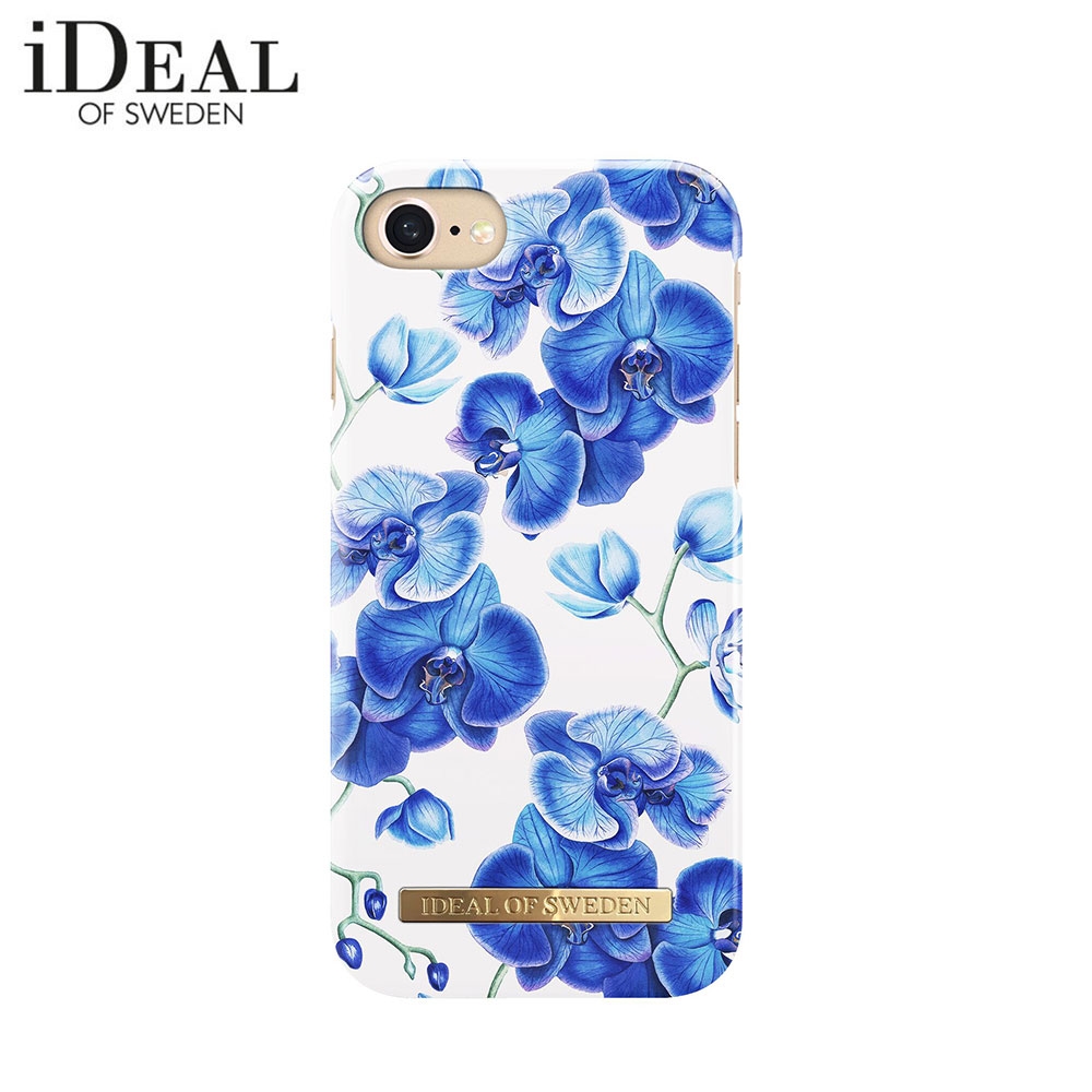iPhone SE (2020) / 8 / 7 / 6S Hardcase Hülle (IDFCS18-I7-70) - Baby Blue Orchid