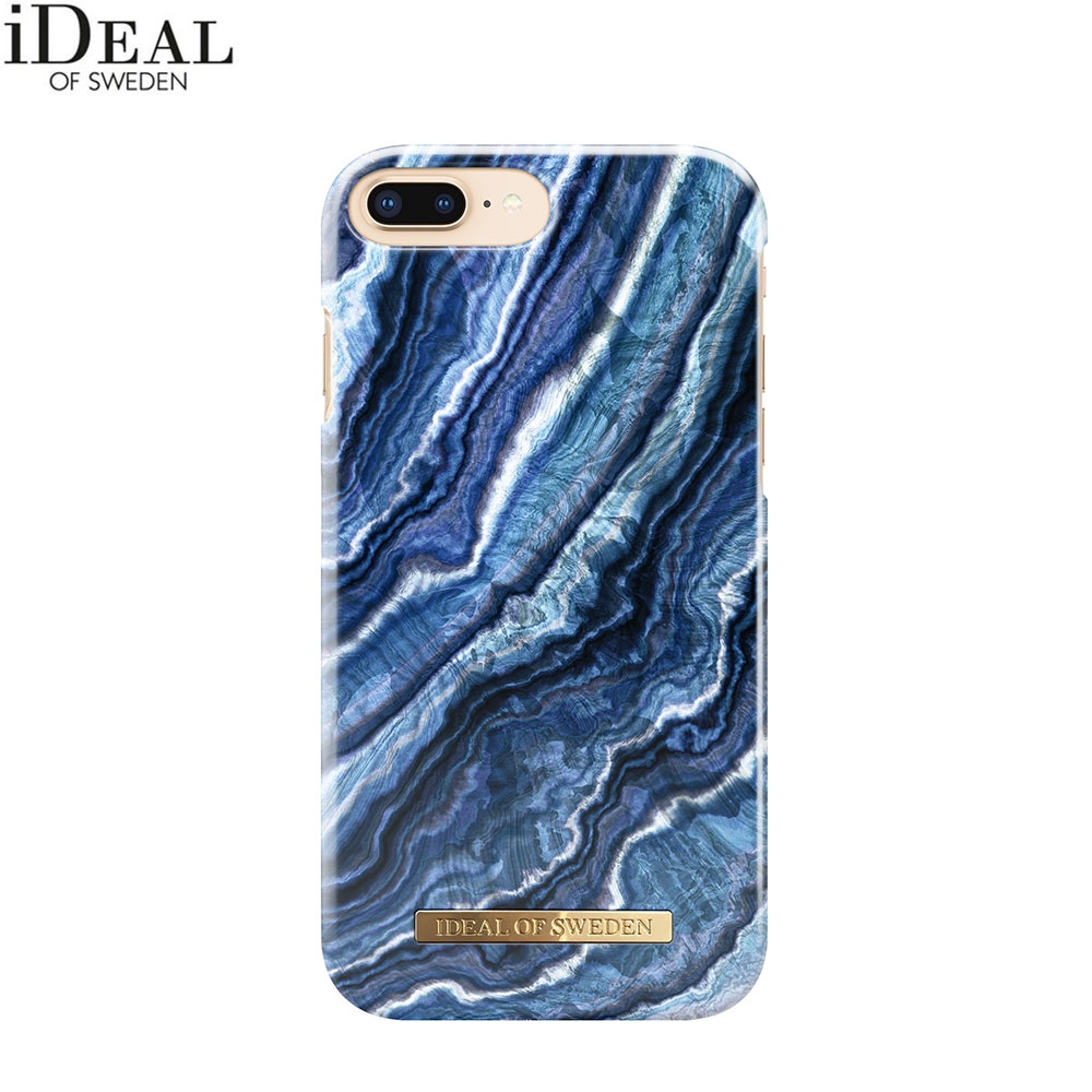 iPhone 8 Plus / 7 Plus / 6S Plus / 6 Plus Hardcase Hülle (IDFCSS19-I7P-119) - Indigo Swirl