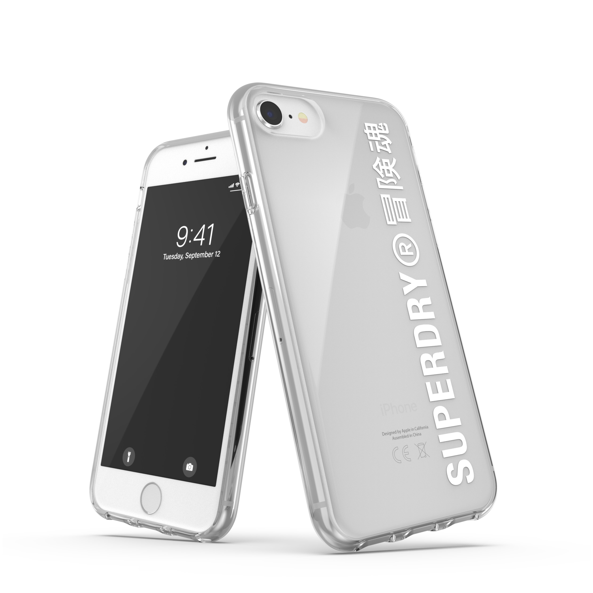 Image of Superdry - iPhone SE (2022/2020) / 8 / 7 / 6S Hardcase Hülle Snap Case Clear (41573) - Transparent bei Apfelkiste.ch