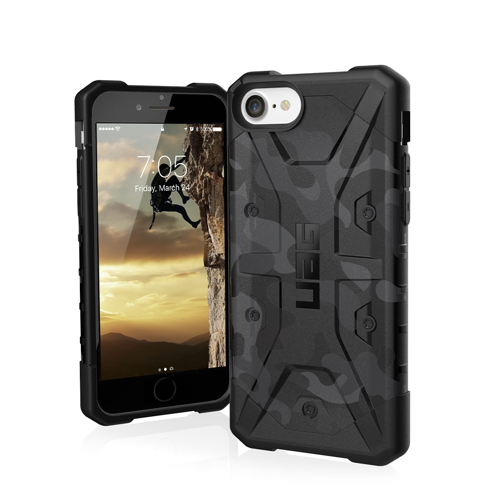 Image of UAG Urban Armor Gear - iPhone SE (2020) / 8 / 7 / 6S Schutzhülle Pathfinder (112047114061) - Midnight Camo bei Apfelkiste.ch