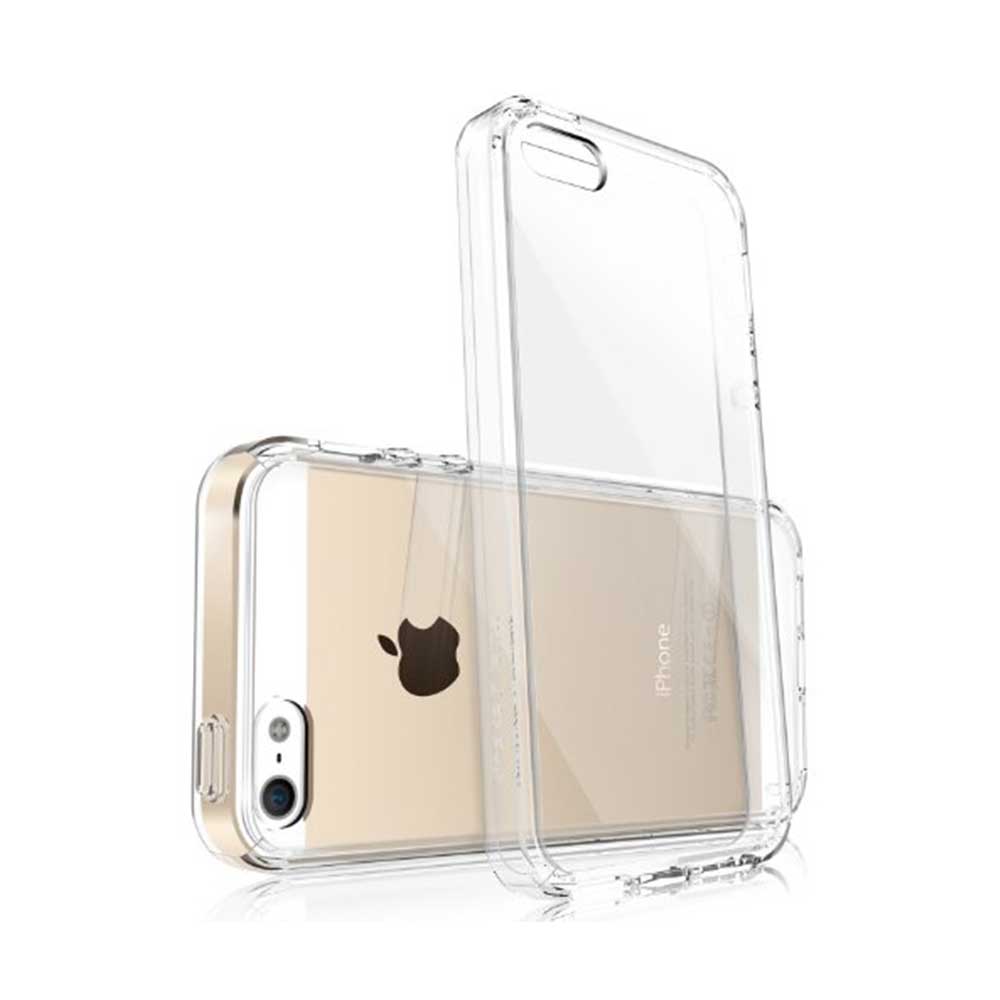iPhone SE (2016) / 5 / 5S Crystal Clear Bumper Case Schutzhülle - Transparent