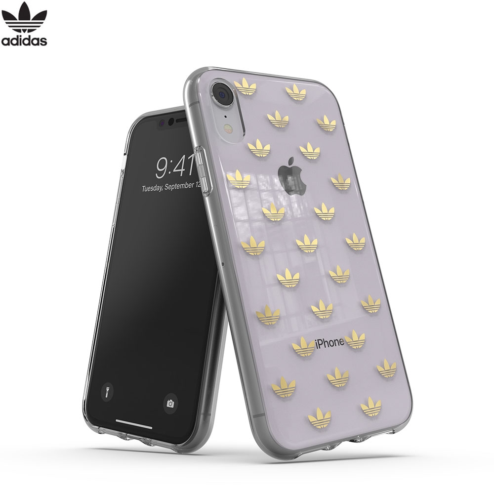 iPhone Xr Hülle Snap Case Entry (33335) - Transparent / Gold