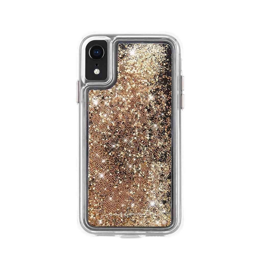 Image of Case Mate - iPhone Xr Waterfall Hardcase Hülle (CM037766) - Gold bei Apfelkiste.ch