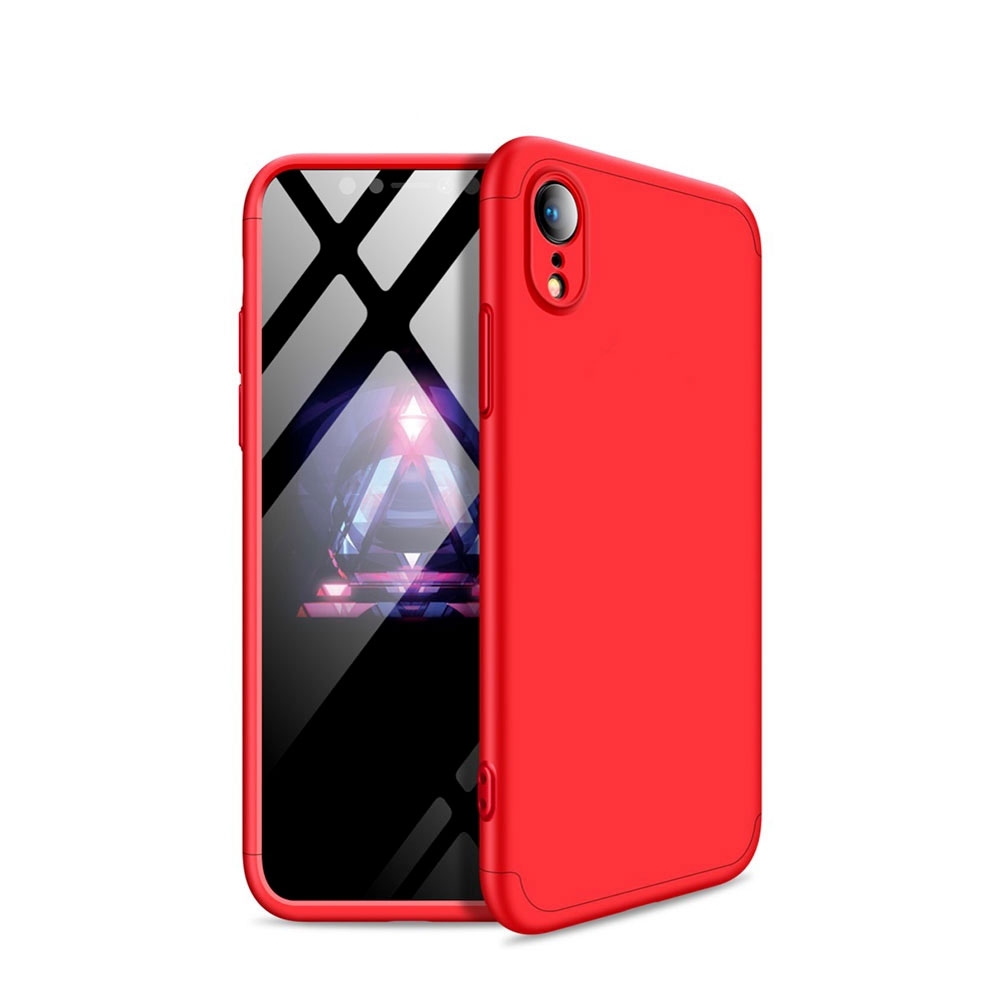 Image of iPhone Xr Dual Hardcase Schutz Hülle - Rot bei Apfelkiste.ch