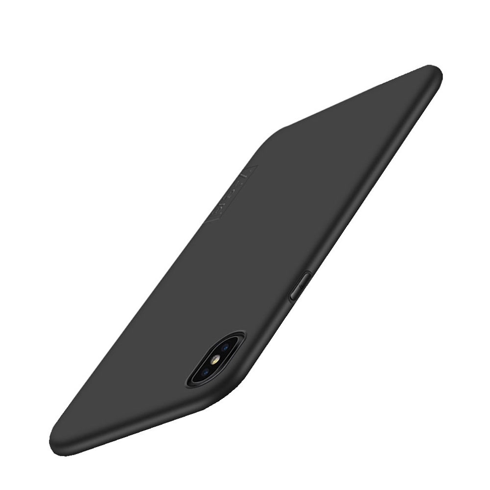 Image of iPhone Xr Gummi Case Schutz Hülle - Schwarz (Matt) bei Apfelkiste.ch