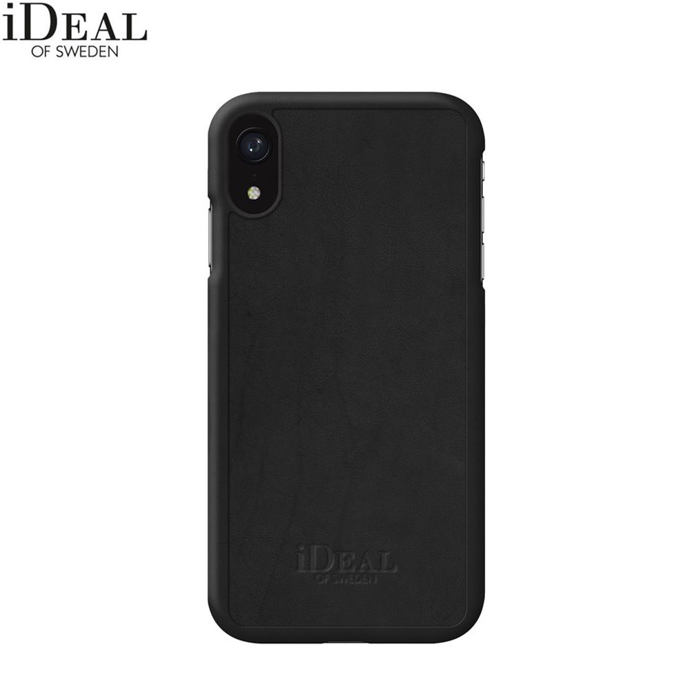 iPhone Xr Como Case Leder Hülle (IDFC-I1861-COM-01) - Schwarz