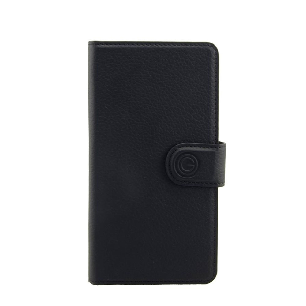 Image of Mike Galeli - 2in1 iPhone Xs Max Echtleder Magnet Wallet Case Tasche Flip Cover (JOSSIP186.5-M01) - Schwarz bei Apfelkiste.ch