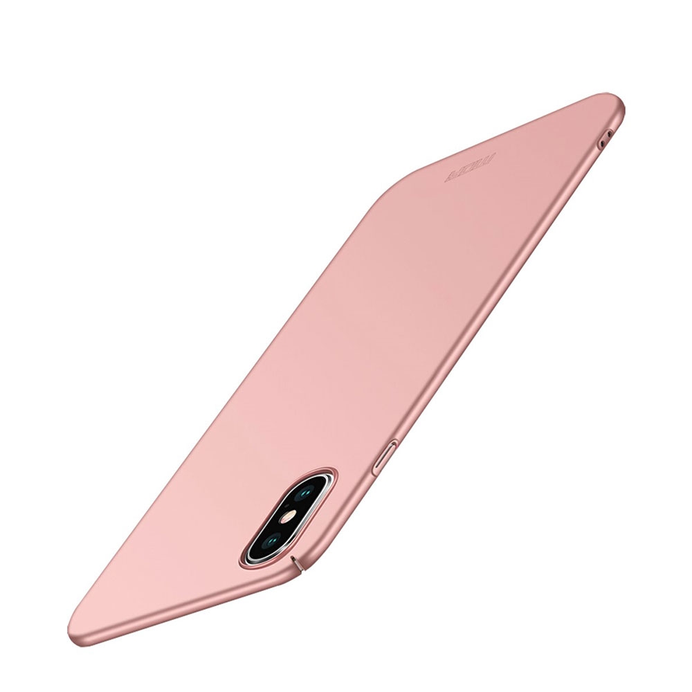 Image of Mofi - iPhone Xs Max Hülle Hardcase Super Slim - Roségold (Matt) bei Apfelkiste.ch