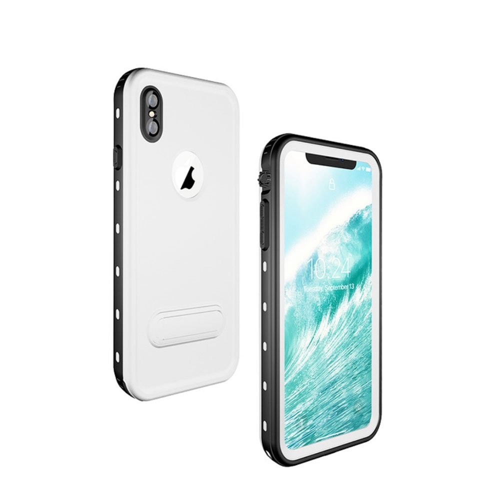 Image of Redpepper - iPhone Xs Max Wasserfeste Outdoor Schutz Hülle (IP68) - Weiss bei Apfelkiste.ch