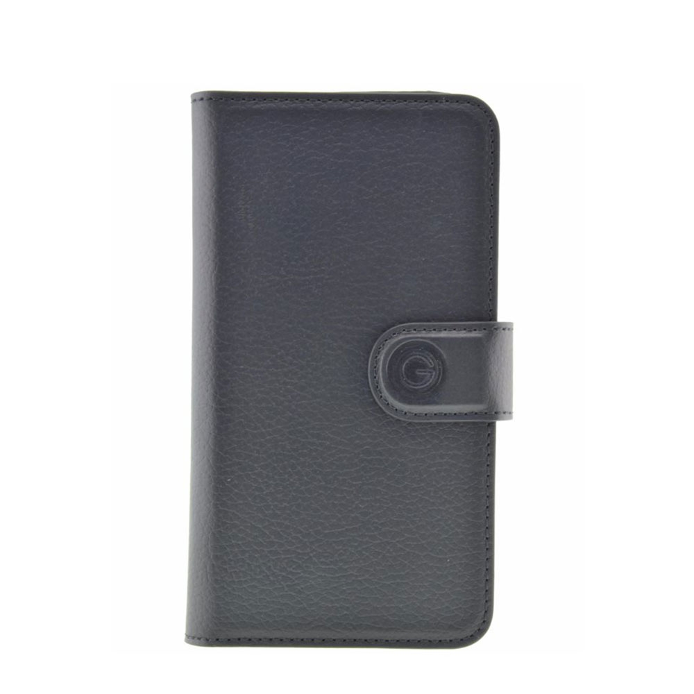 Image of Mike Galeli - 2in1 iPhone Xs / X Echtleder Magnet Wallet Case Tasche Flip Cover (JOSSIPX-M01) - Schwarz bei Apfelkiste.ch