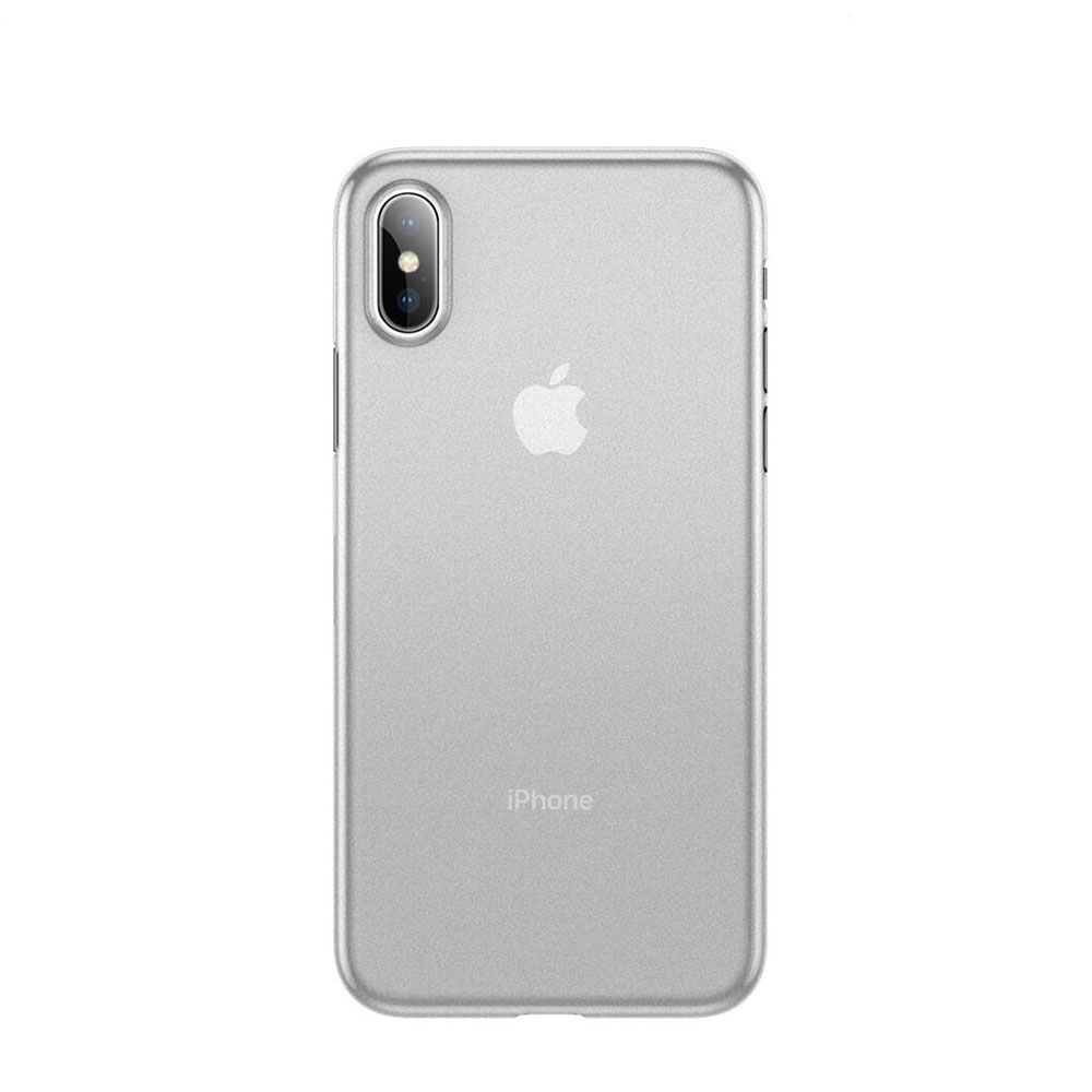 Image of iPhone Xs / X Ultra Thin Kunststoff Hülle Case Wing Series 0.4 mm - Transparent bei Apfelkiste.ch
