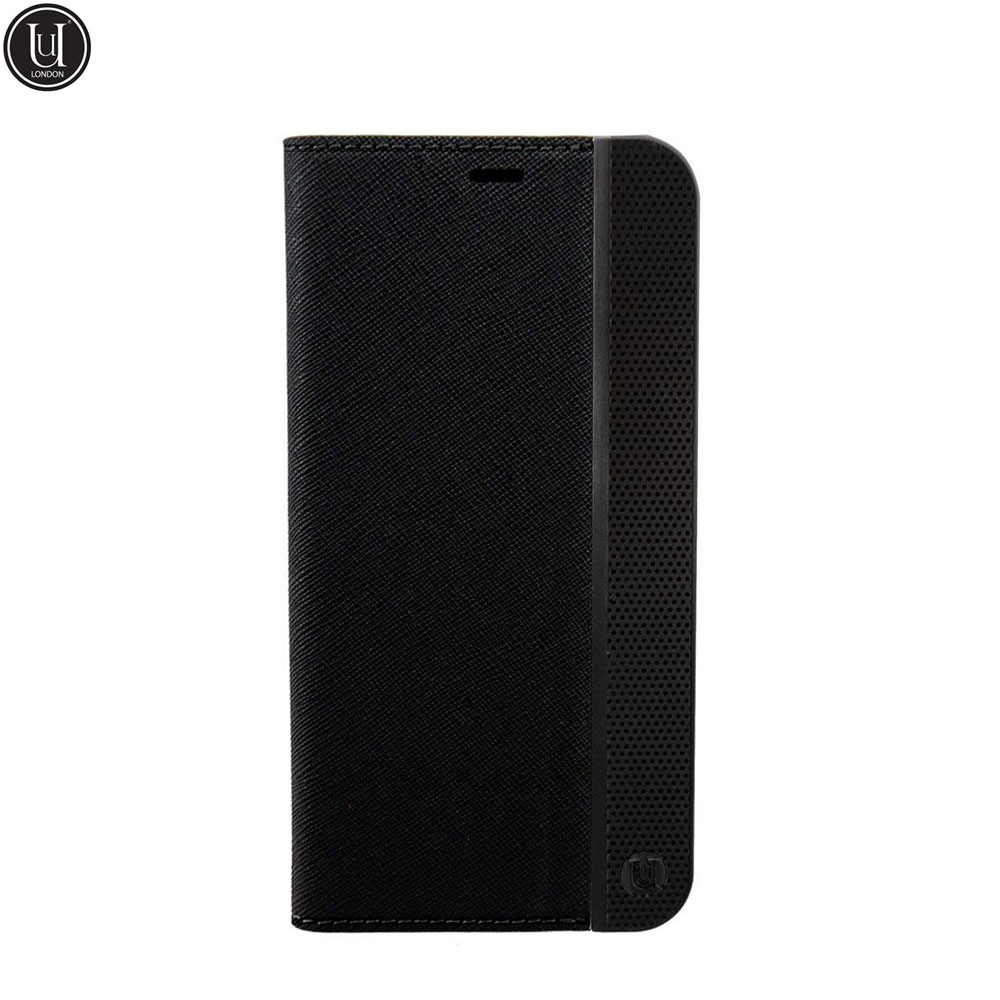 iPhone Xs / X Flip Cover Folio Case Gunmetal (UUIP8WC007) - Schwarz