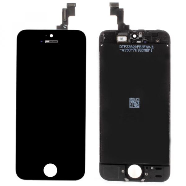 Image of iPhone 5S Ersatzdisplay (Digitizer, LCD, Rahmen) - Schwarz bei Apfelkiste.ch