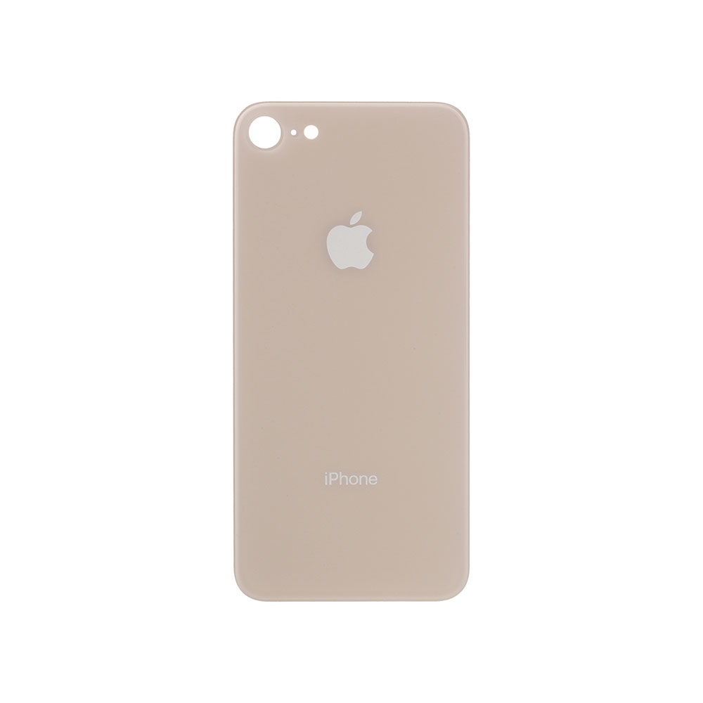 iPhone 8 Backcover / Rückseite aus Glas - Gold