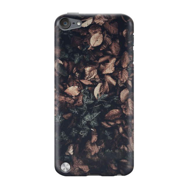 iPod Touch 5 Hardcase Schutzhülle Efeu Laub - Braun