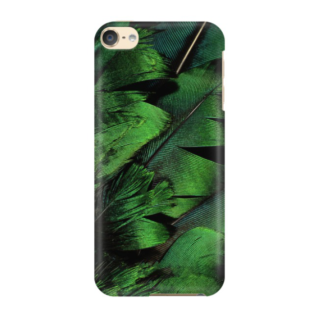 Image of iPod Touch 7 / 6 Hardcase Schutzhülle Palmen - Grün bei Apfelkiste.ch