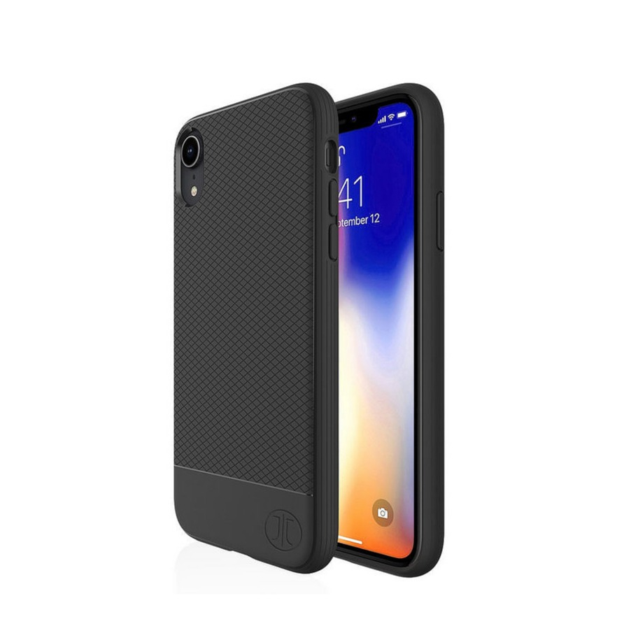 Image of JT Berlin - iPhone Xr TPU Gummi Case Hülle Pankow Soft Texturiert (10479) - Schwarz bei Apfelkiste.ch