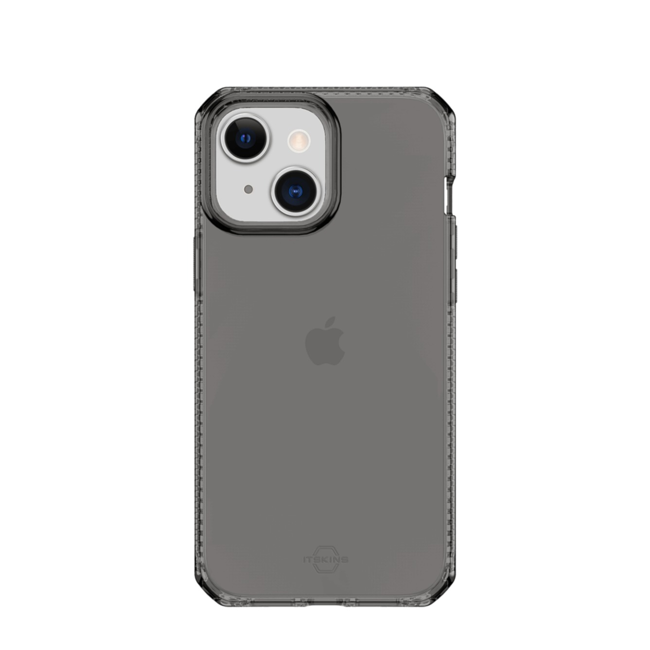 Image of ITSkins - iPhone 13 Spectrum Clear Antimikrobielle Schutz Gummi Hülle (Fallschutz 3 Meter) - Transparent / Schwarz bei Apfelkiste.ch
