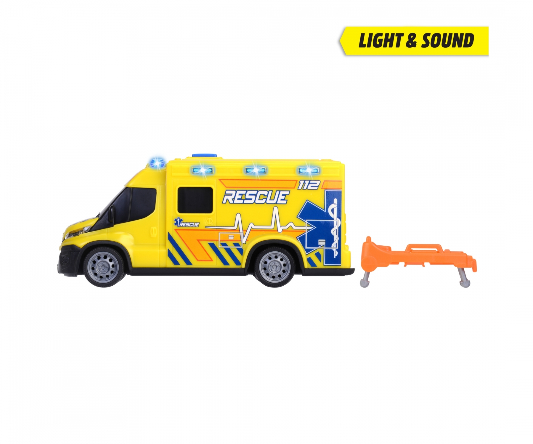 Dickie Toys Ambulanz Kinder Spielzeug Krankenwagen