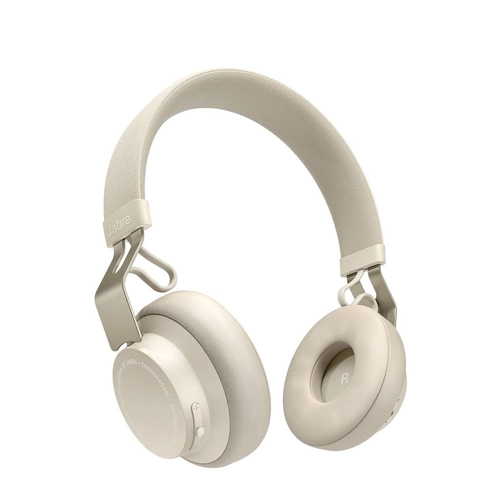 Move Style On-Ear Bluetooth Kopfhörer Beige