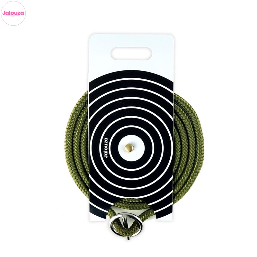 Universal Necklace Kordel Handykette 6mm Seil mit Verstellring (Länge 165cm) - Grün