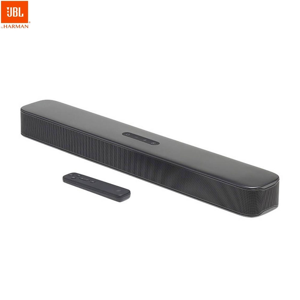 Bar 2.0 All-in-One Kompakte 80W Bluetooth 2 Kanal Surround Soundbar mit HDMI / Toslink + Fernbedienung / Wandhalterung (JBLBAR20AIOBLKEP)