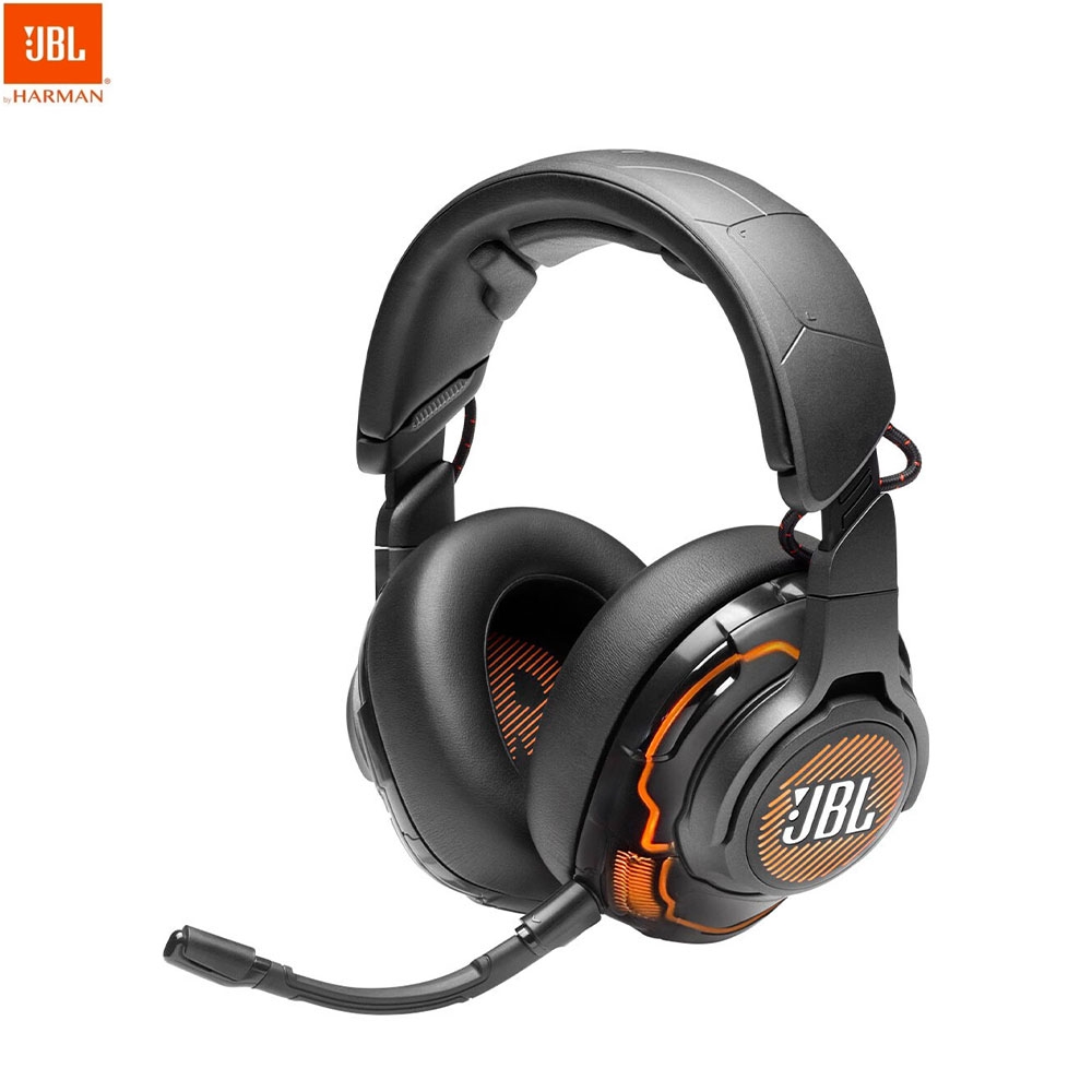 Quantum ONE ANC Gaming Kopfhörer Over-Ear 3.5 mm Headset mit Mikrofon + Adaptive Noise Cancelling (JBLQUANTUMONEBLK) - Schwarz