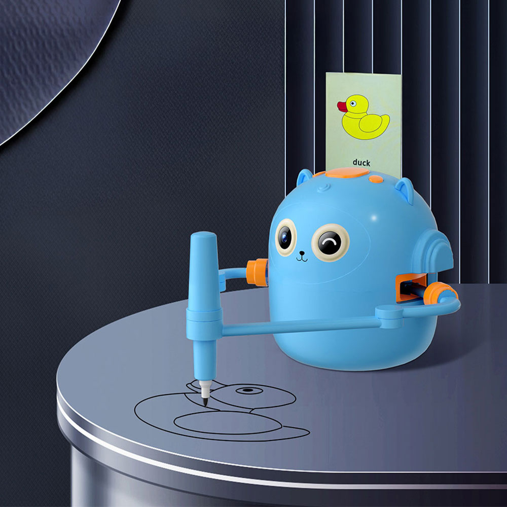 Robot de peinture interactif pour enfants - jouet éducatif créatif avec cartes à peindre, machine intelligente pour enfants de 4 à 6 ans, rechargeable, rose | Best Buy Canada