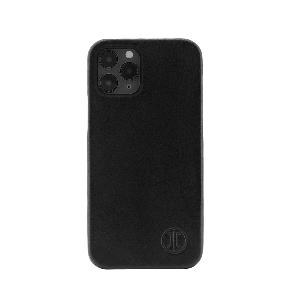 Image of JT Berlin - iPhone 12 Pro Max Echtleder Backcase Hülle Kreuzberg (10669) - Schwarz bei Apfelkiste.ch