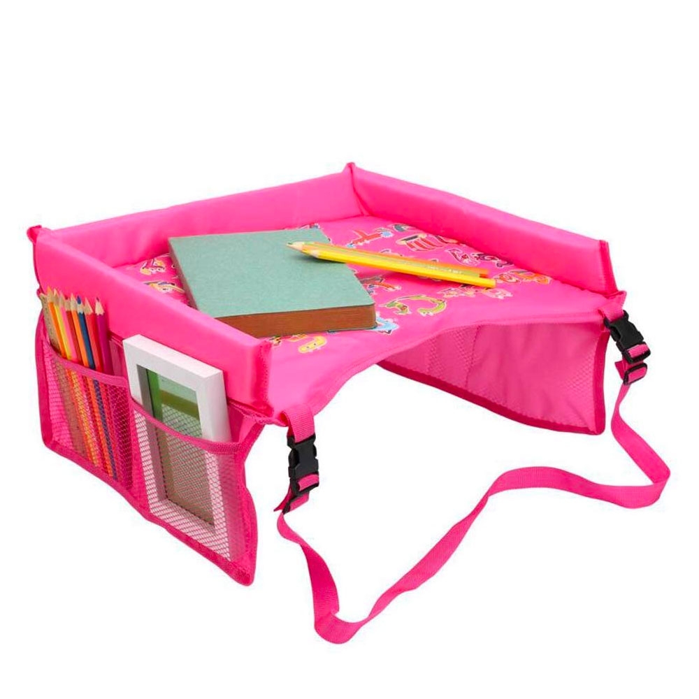 MAVURA Spieltisch TravelTable Kinder Reisetisch Knietablett Auto KFZ Tisch,  Reisetasche Kindertisch Autotisch zum spielen malen essen faltbar