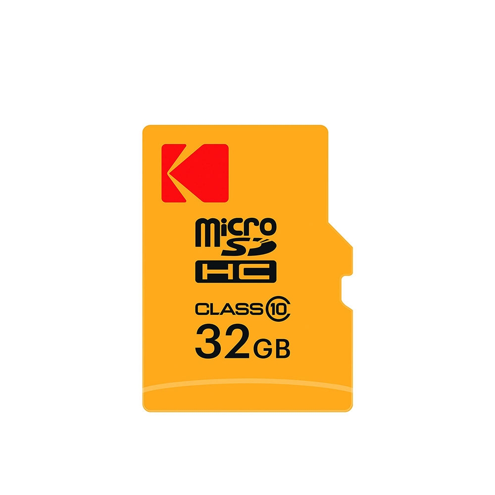 Image of Kodak - 32GB Extra Performance Micro SDHC TransFlash Speicherkarte Class 10 mit SD Adapter (EKMSDM32GHC10CK) bei Apfelkiste.ch