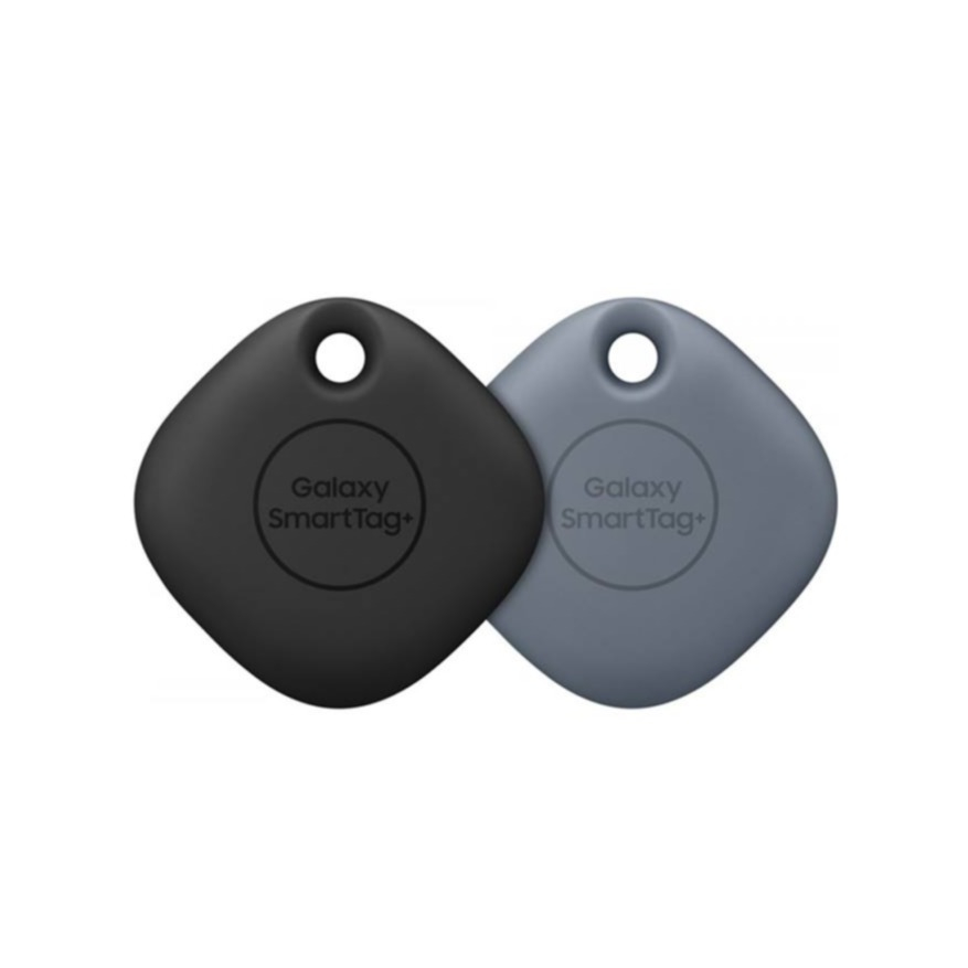 Image of (2er Set) Samsung - Galaxy SmartTag+ Spritzwasserfester Bluetooth Keyfinder AR Finding (EI-T7300MLEGEU) - Schwarz / Grau bei Apfelkiste.ch