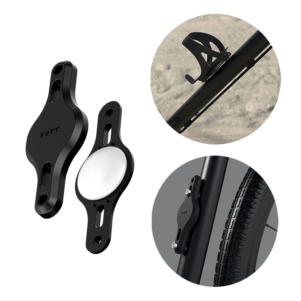 Image of Laut - Bike Tag Bottle Mount Fahrrad Halterung Velo Stangen Halter für Apple AirTag (LT-AT-BB-BK) - Schwarz bei Apfelkiste.ch