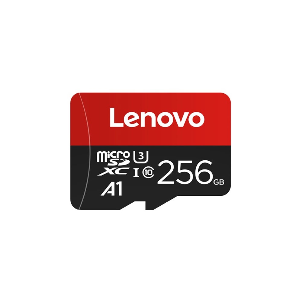 Image of Lenovo - 256GB Micro SDXC High Speed Speicherkarte TF Karte UHS-I Class 10 U3 bei Apfelkiste.ch