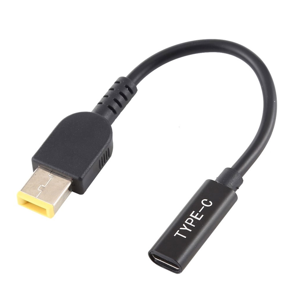 Image of (16cm) Lenovo DP Adapter Kabel für USB C Ladekabel - Schwarz bei Apfelkiste.ch