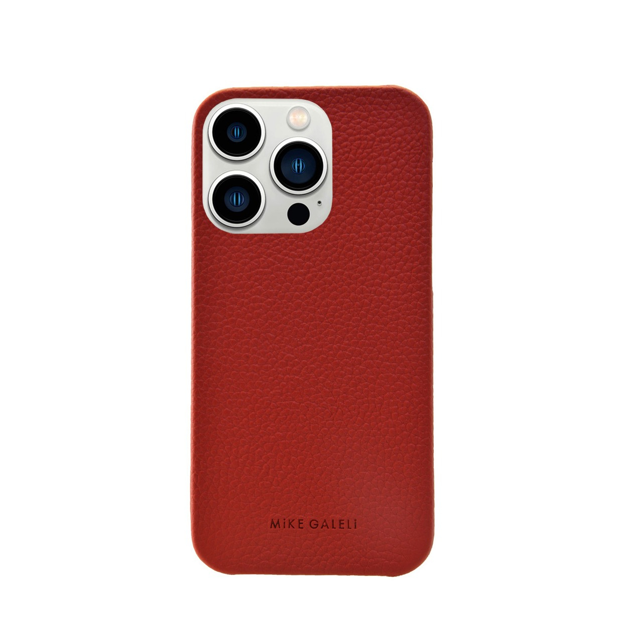 Image of Mike Galeli - iPhone 13 Pro Echtleder Hülle Back Case (LENNYIP13PRO-M04) - Rot bei Apfelkiste.ch