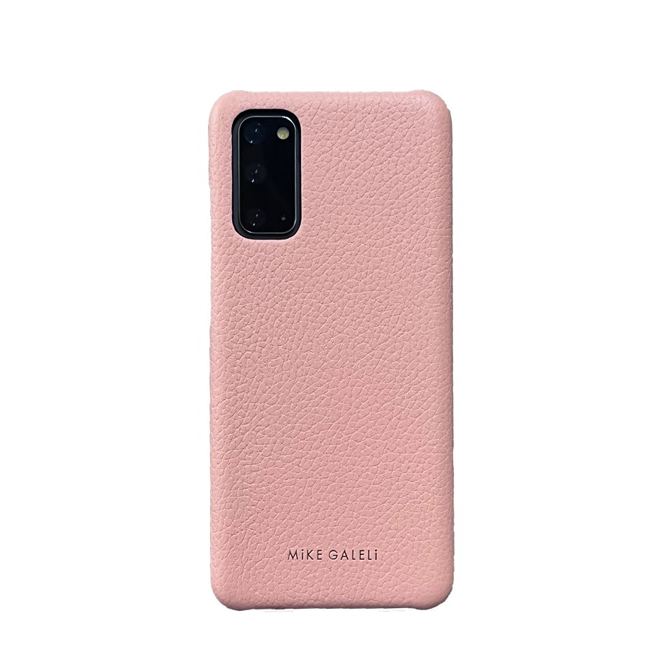Image of Mike Galeli - Samsung Galaxy A41 Echtleder Hülle Back Case (LENNYA41-M02) - Coral bei Apfelkiste.ch