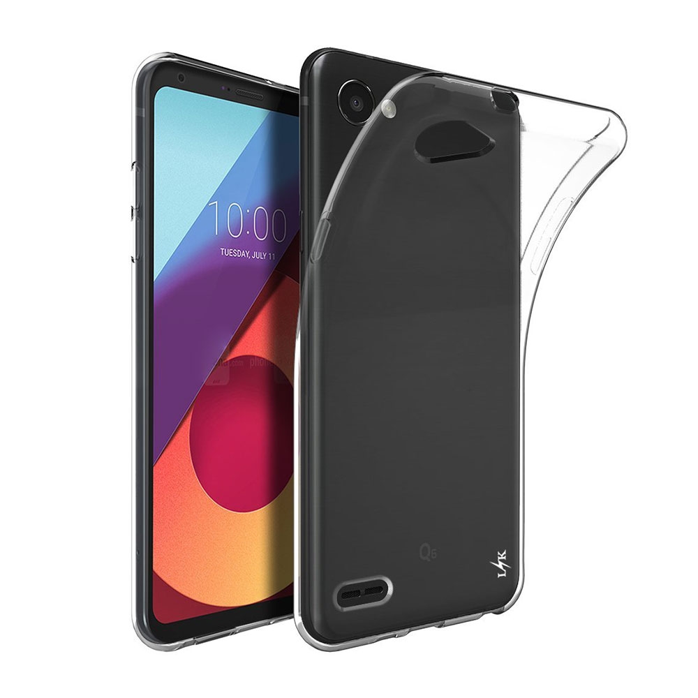 Image of LG Q6 / Q6 Plus Gummi Case Hülle Ultra Thin - Transparent bei Apfelkiste.ch