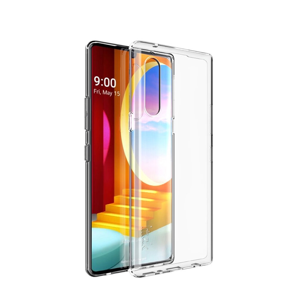 Image of IMAK - LG Velvet / Velvet 5G Gummi Case Ultra Thin Hülle - Transparent bei Apfelkiste.ch