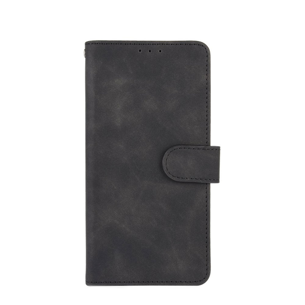 Image of LG Wing 5G Vintage Leder Tasche Flip Cover Fashion Design - Schwarz bei Apfelkiste.ch