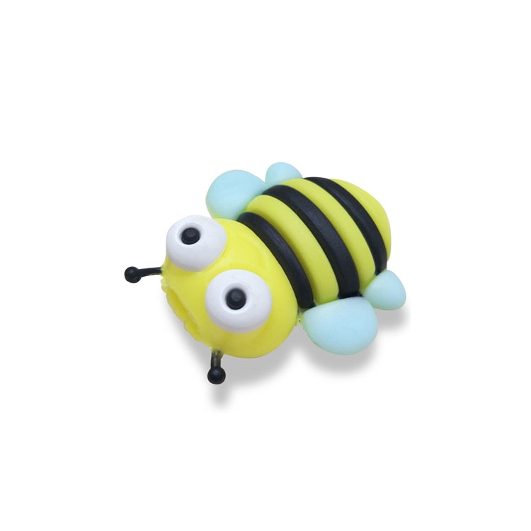 Image of Lightning Kabel Bruchschutz / Halter / Kabelbeisser Biene - Gelb bei Apfelkiste.ch