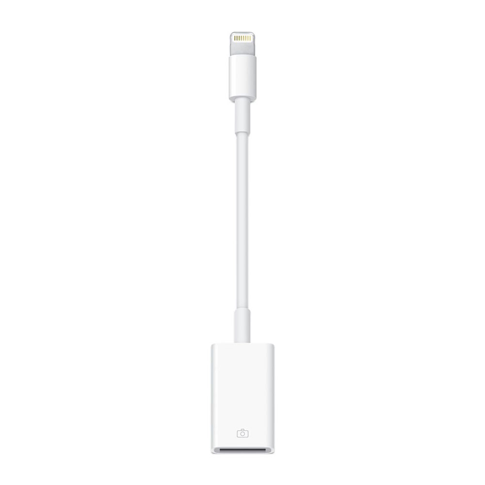 iPad Kamera Connection Kit Lightning auf USB Adapter Kabel (17cm) - Weiss