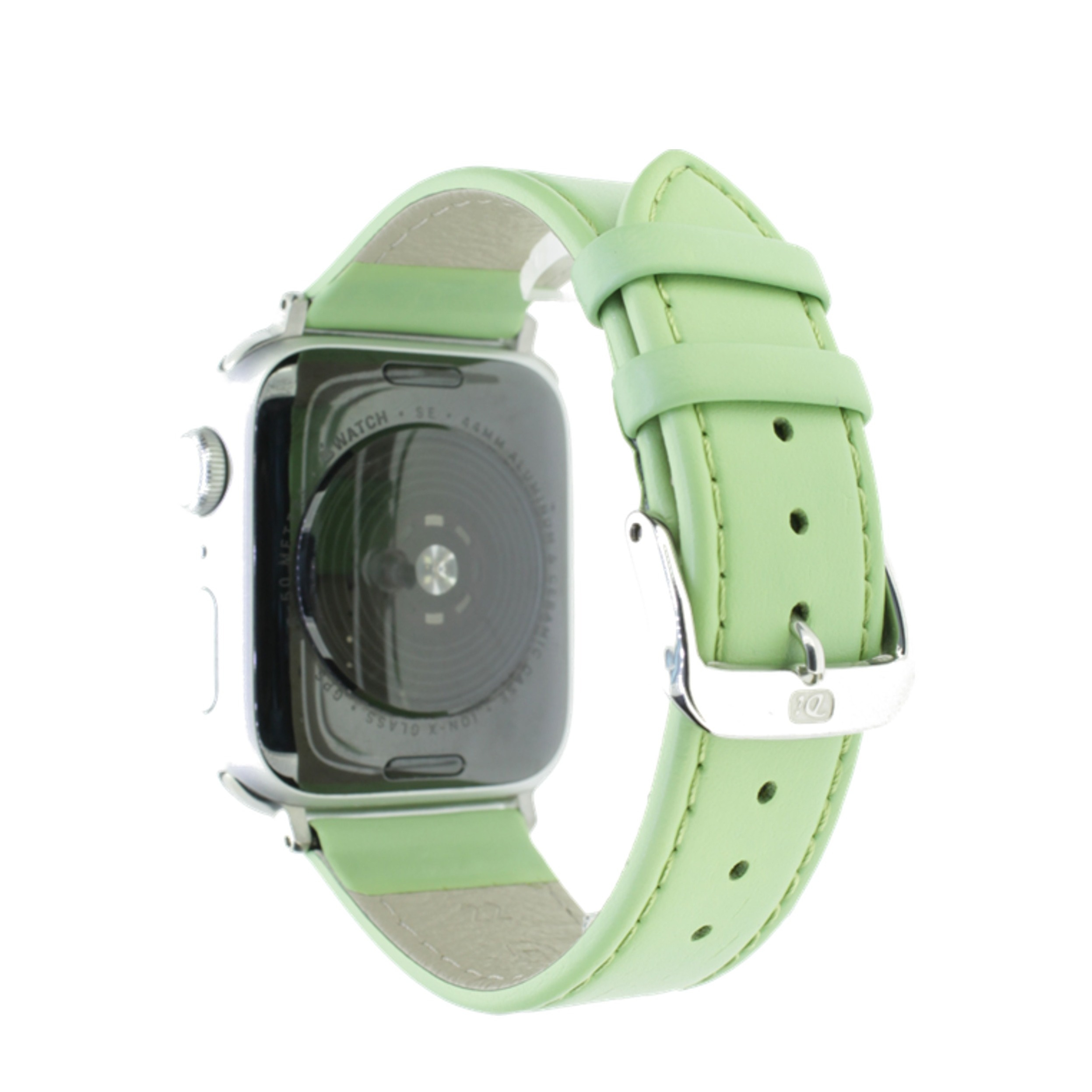 Image of Rhein Fils - Lifestyle Apple Watch (41/40/38 mm) Kalbsleder Handgefertigtes Ersatz Armband (Gelenkumfang: 180 - 230mm) - Mint bei Apfelkiste.ch