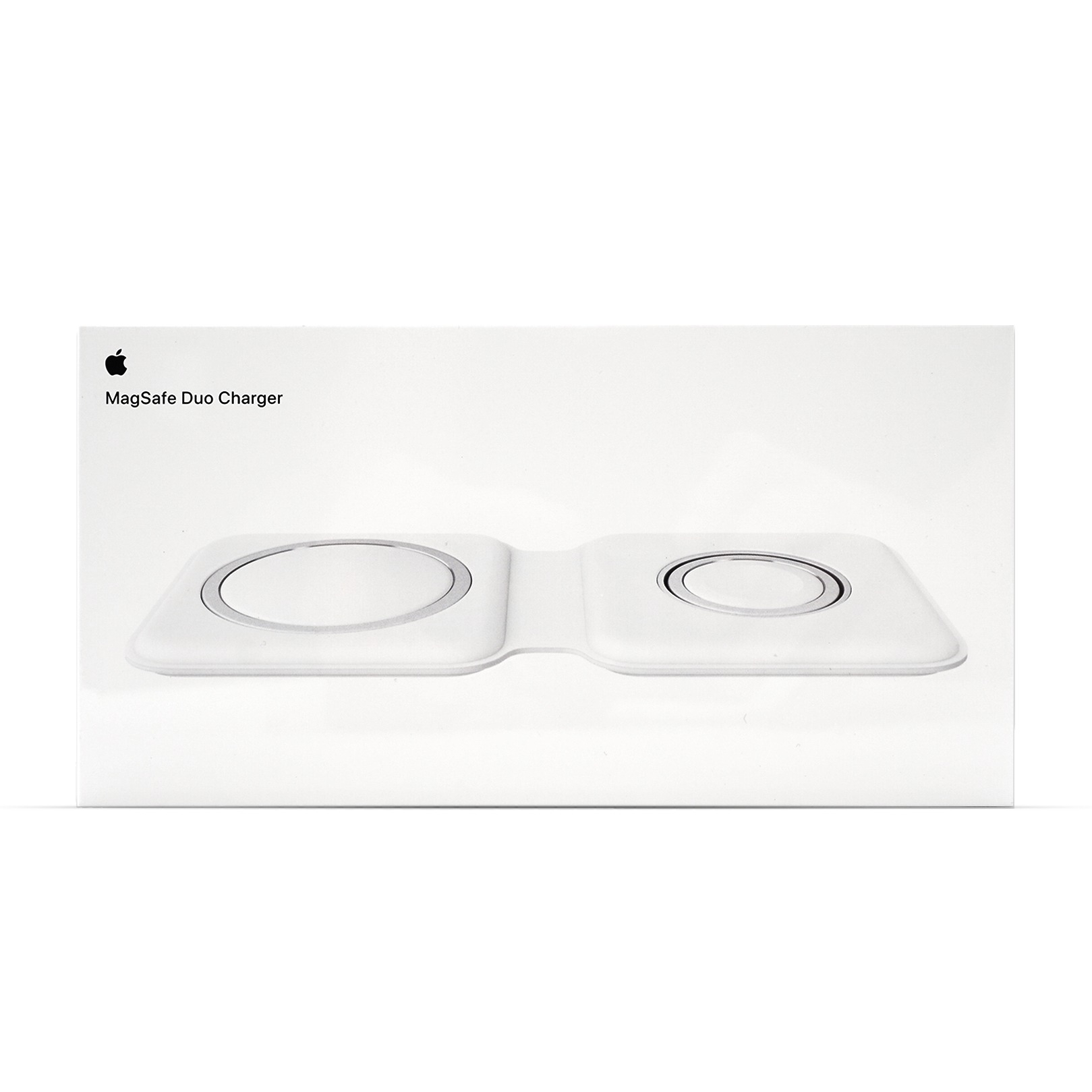 Image of Apple - MagSafe Duo 15W Ladegerät Magnetischer Qi-Wireless Charger + Ladekabel (MHXF3ZE/A) - Weiss bei Apfelkiste.ch