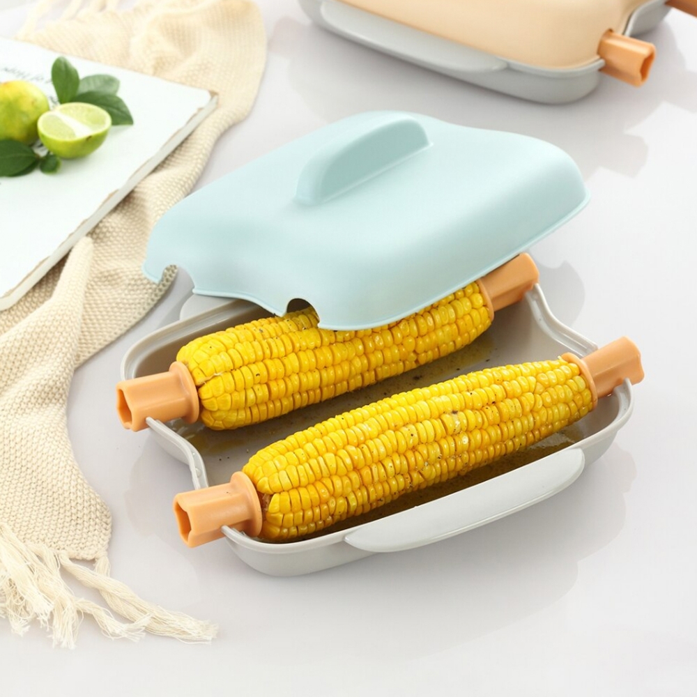 Maiskolben Kocher Mikrowellen Dampfgarer Küchen Helfer (Spülmaschinenfest)