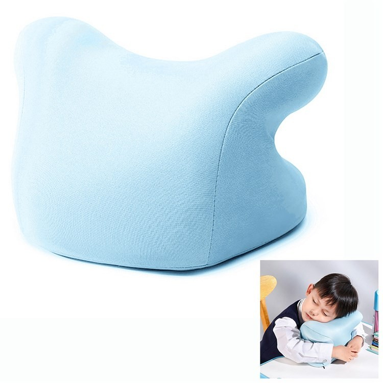 Image of Memory Foam Kinder Nacken Kissen Reise Kopfstütze - Blau bei Apfelkiste.ch